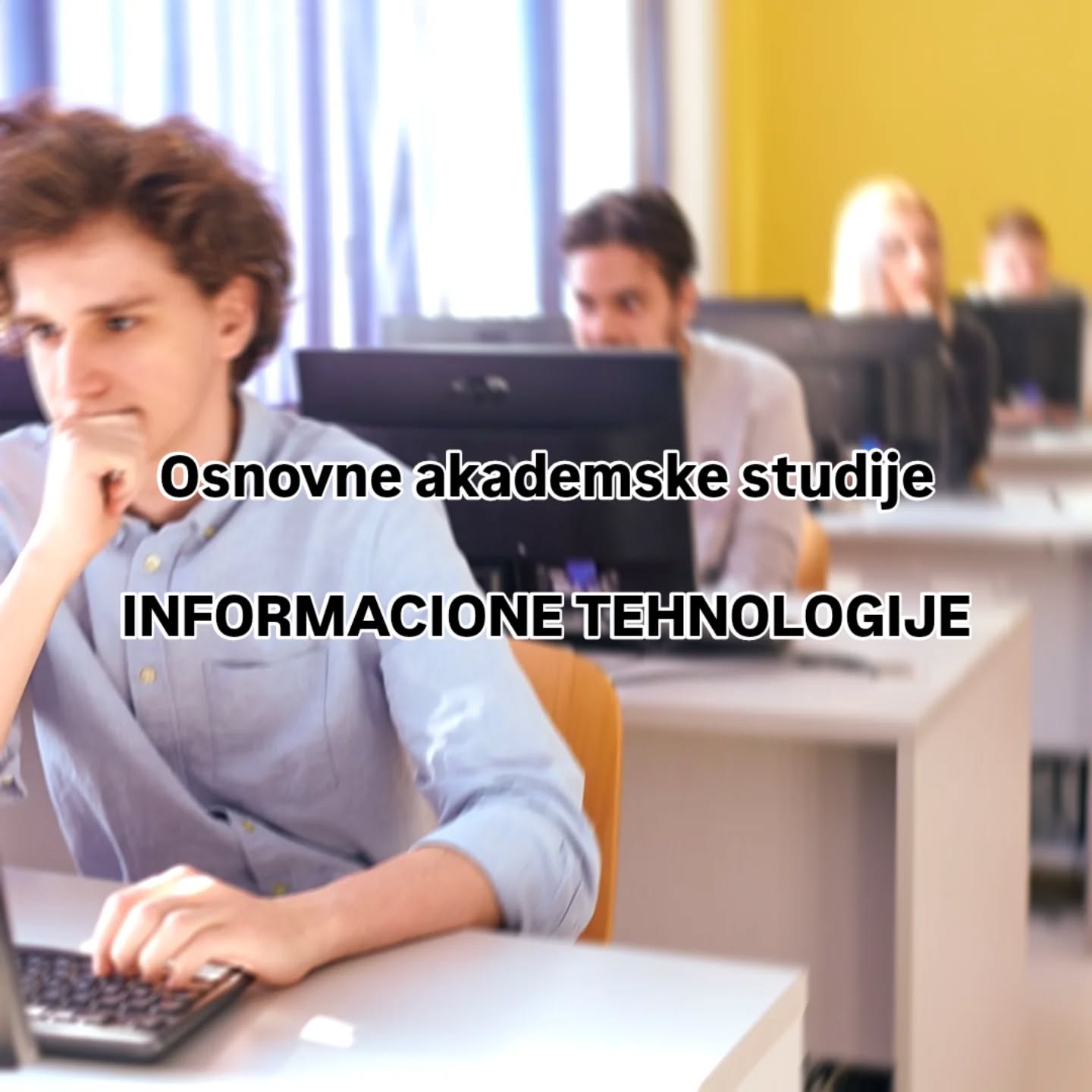 🎓 ZAŠTO INFORMACIONE TEHNOLOGIJE NA PMF-u?

💡 Želite da razumete kako nastaju programi koje koristite svakodnevno? Želite da radite u najmodernijim IT kompanijama, kreirate aplikacije, razvijate igre ili pravite sisteme koji menjaju svet? Upišite studijski program Informacione tehnologije na Prirodno-matematičkom fakultetu!

🧠 Šta vas očekuje?

Naučićete osnove računarskih nauka i naprednih IT tehnologija i steći savremeno znanje iz informatike i programiranja. Imaćete priliku da radite na praktičnim projektima i mogućnost da se usmerite ka poslovnim IT primenama ili dubljim tehničkim temama. Ako želite da nastavite stidije, bićete pripremljeni za master studije ili naučno-istraživački rad. Ako želite da predajete u školi, možete birati pedagoške i psihološke predmete.

🛠️ Gde možete da radite nakon studija?

Informatičari danas pronalaze posao u IT kompanijama kao softverski inženjeri, analitičari, administratori sistema ili developeri, u bankarskom, zdravstvenom, bezbednosnom i drugim sektorima, u startapima, velikim korporacijama ili kao frilenseri, u domaćim i inostranim naučnim centrima, u obrazovnim institucijama kao nastavnici informatike.

🤝 Studije povezane sa industrijom

Imaćete priliku da radite praksu kod renomiranih IT kompanija, da radite na realnim projektima, steknete poslovna poznanstva i iskustva već tokom studija.

📍 Studijski program: Informacione tehnologije
📍 Departman za matematiku i informatiku
📍 Prirodno-matematički fakultet u Novom Sadu

#informatikapmf #pmf #novisad