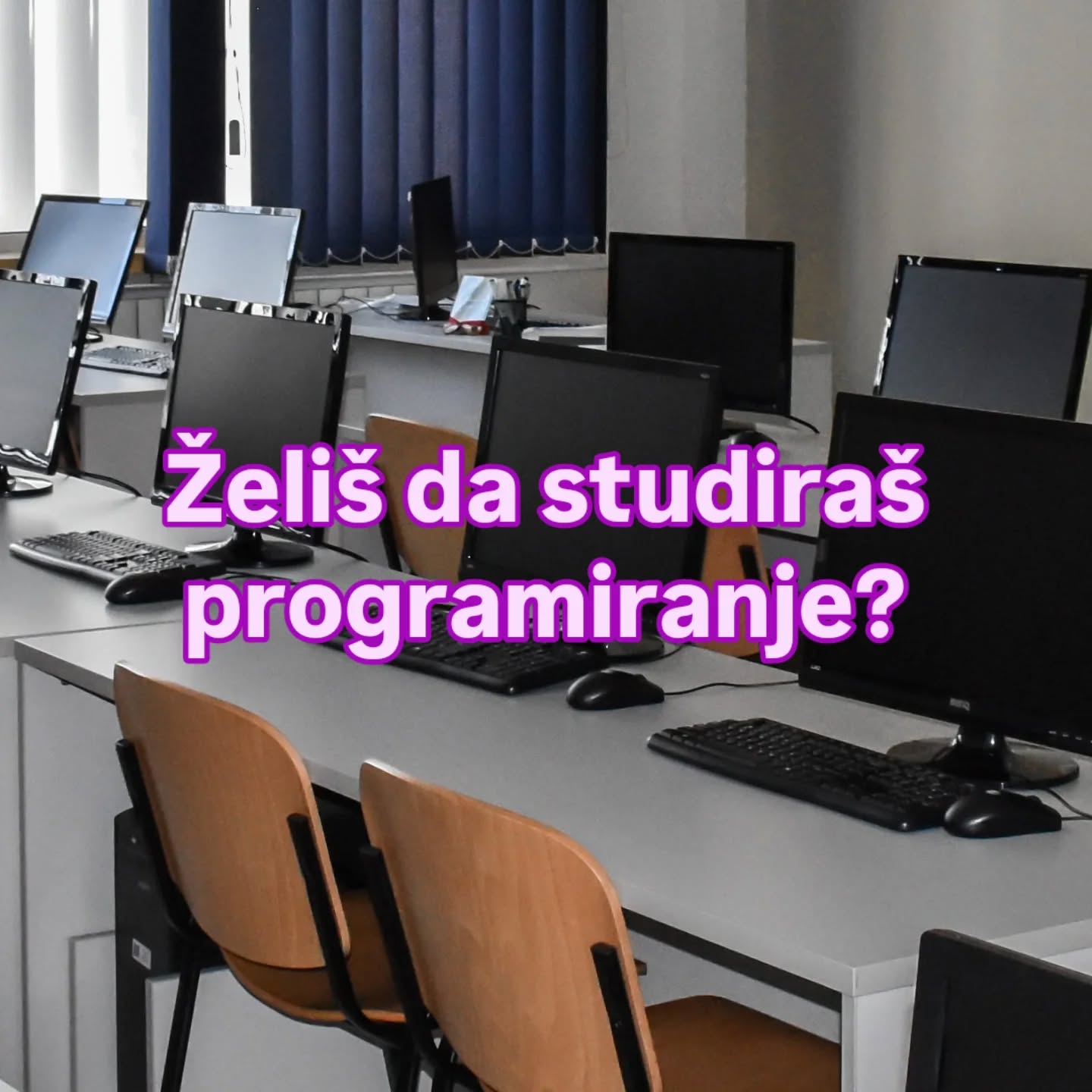 Želite da studirate programiranje? Ako ste položili prijemni iz matematike na nekom drugom (srodnom) fakultetu, a niste uspeli da se upišete, bodovi sa prijemnog mogu biti priznati i za upis na naše studijske programe informatike - Informacione tehnologije i Računarske nauke. Potrebno je da donesete potvrdu o osvojenom broju bodova. Možete nam se obratiti za dodatne informacije. 

#informatikapmf #PMF #NoviSad